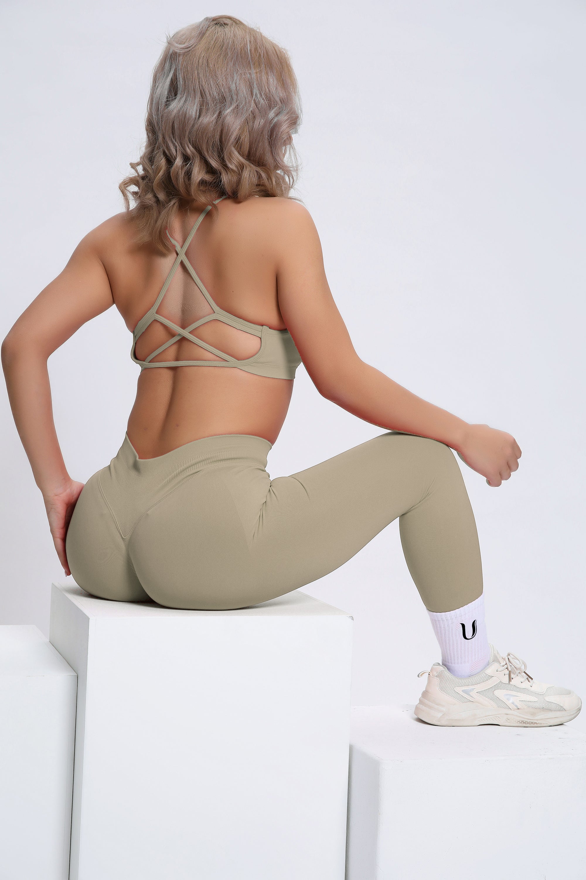 Joy | Brassière de Sport Crossback – Vert