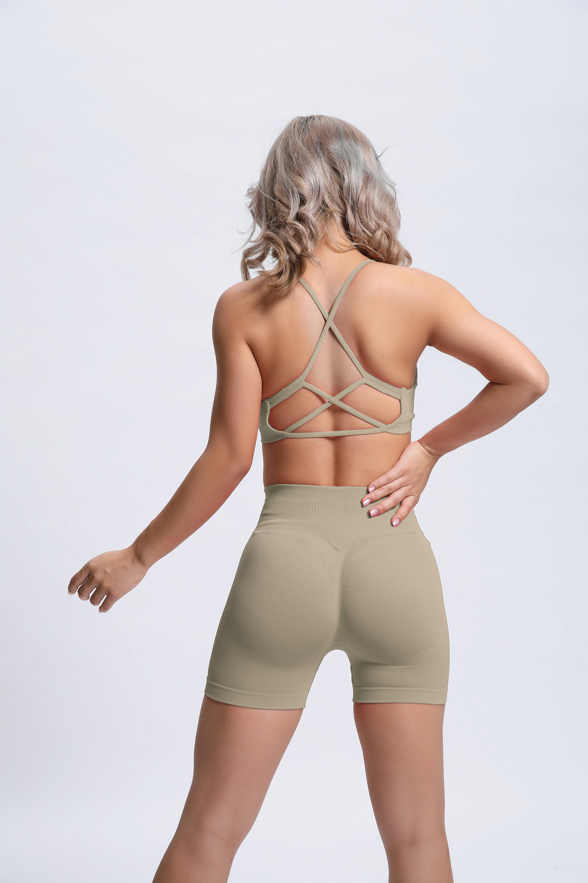 Joy | Brassière de Sport Crossback – Vert