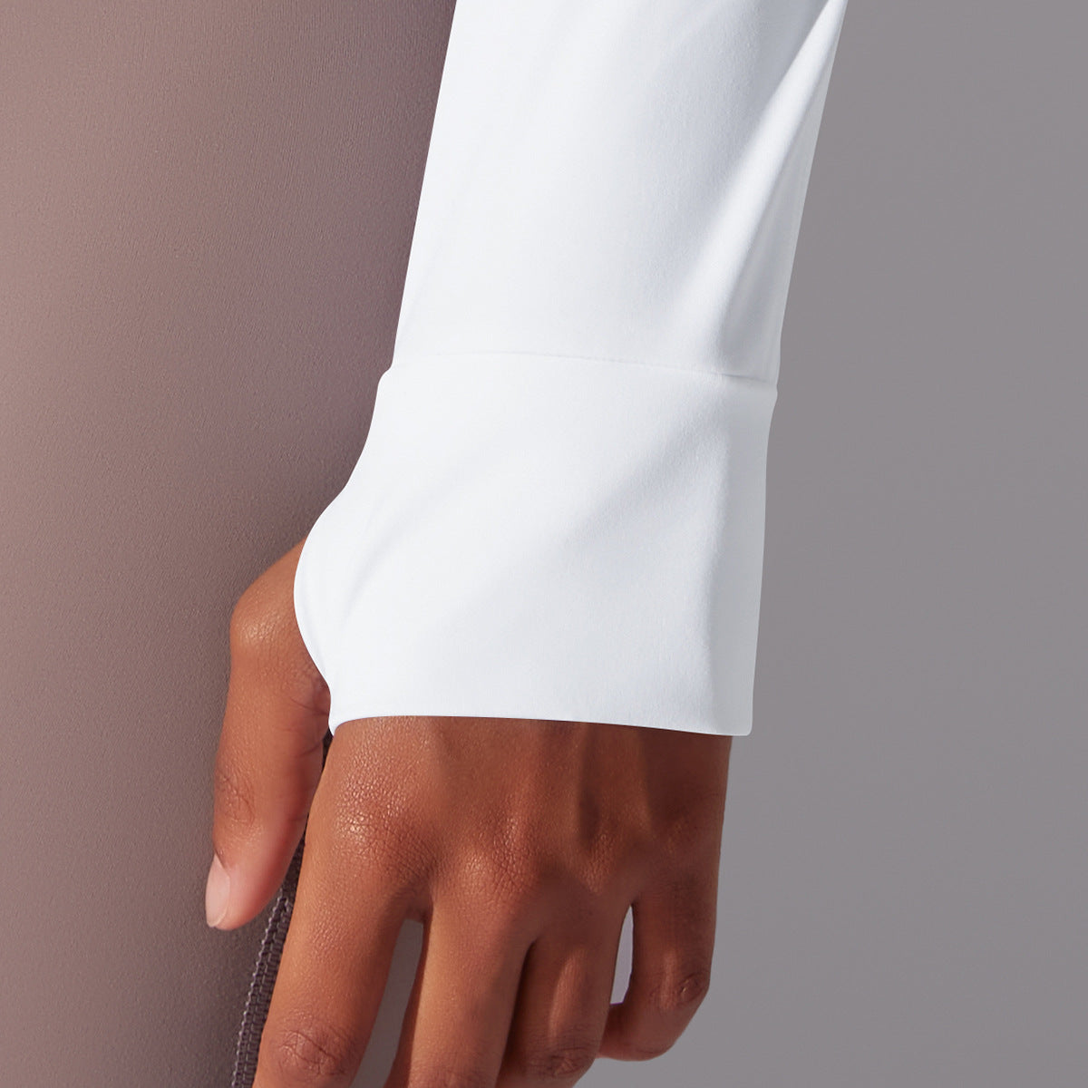 Chloe | Performance Reißverschlussjacke - Weiß