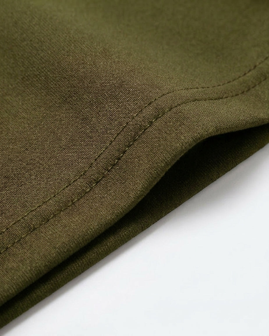 Luna | Premium Seamless Crop Top - Groen