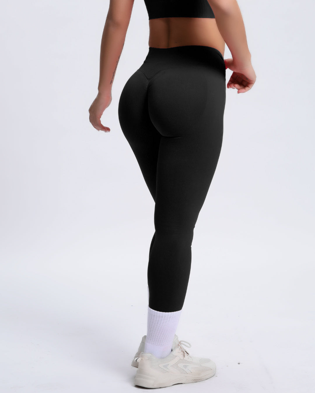 Joy | Legging Sculptant avec Scrunch – Noir