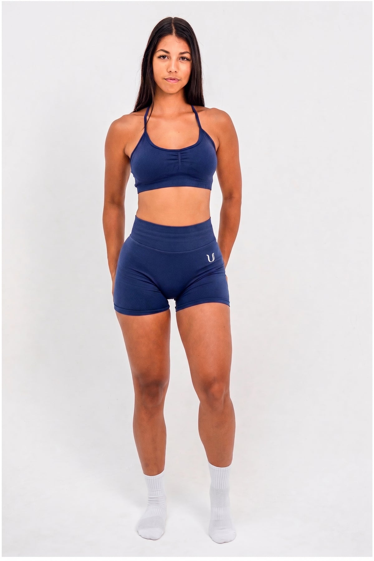 Luna | Premium Adjustable Sports Bra - Dunkelblau