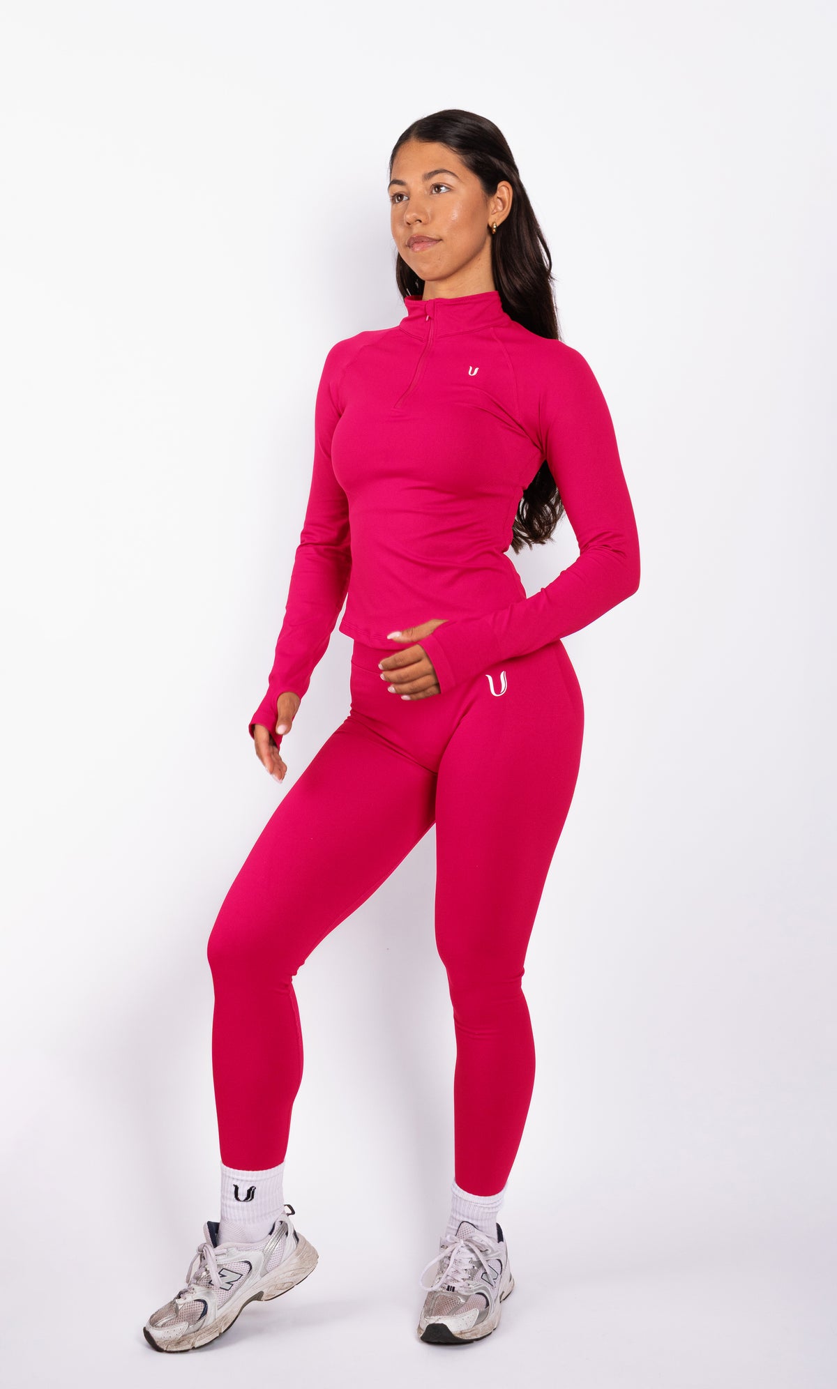Beau | Premium High Performance Legging Scrunch - Framboise