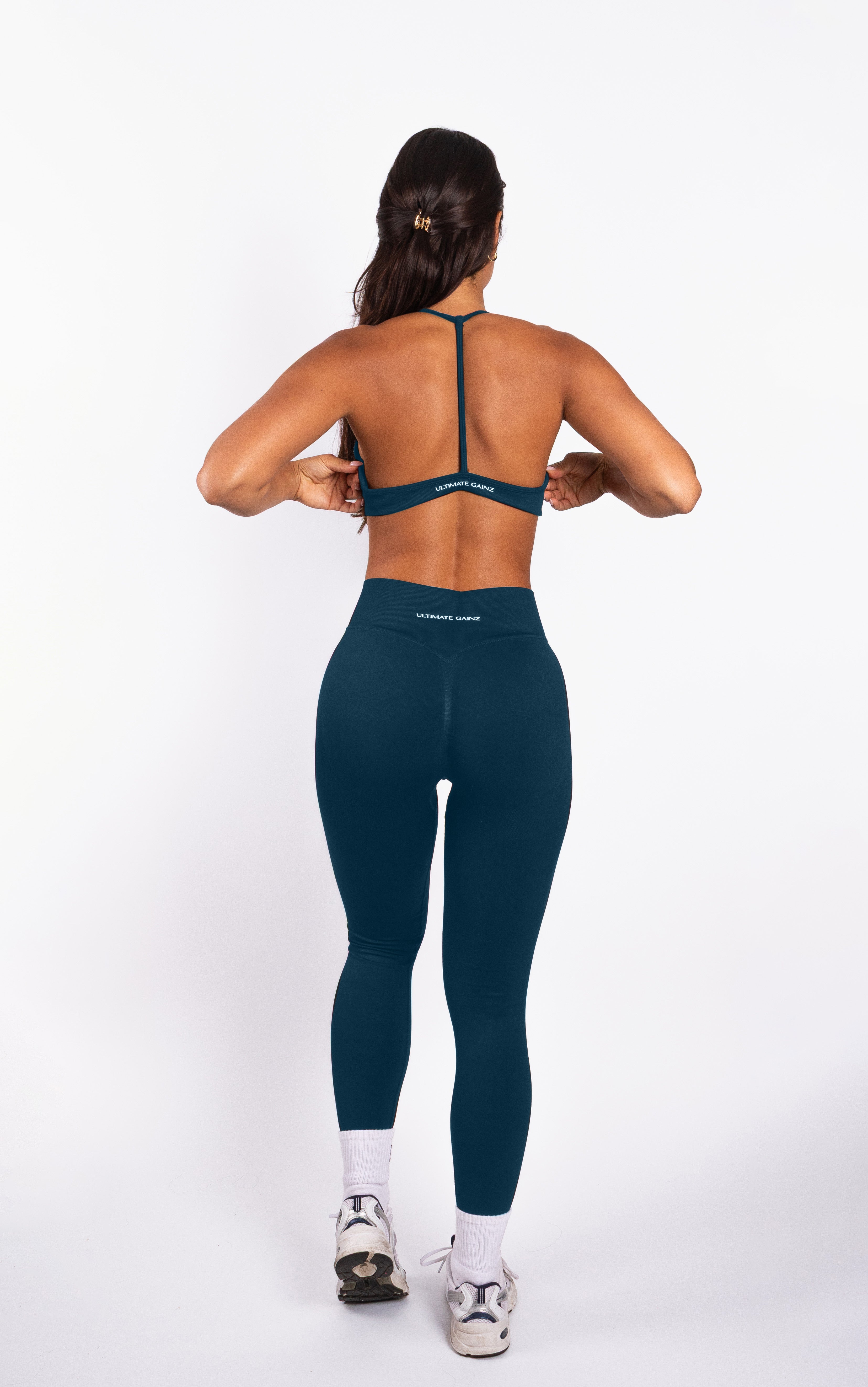 Nova | Brassière Seamless Dos Ouvert – Bleu