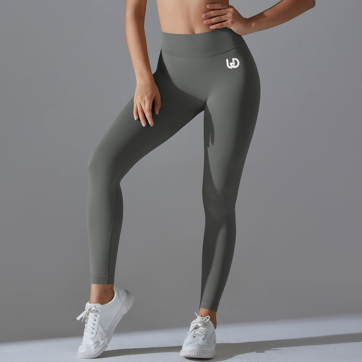 Mila V2 | Scrunch Sport Leggings - Grau