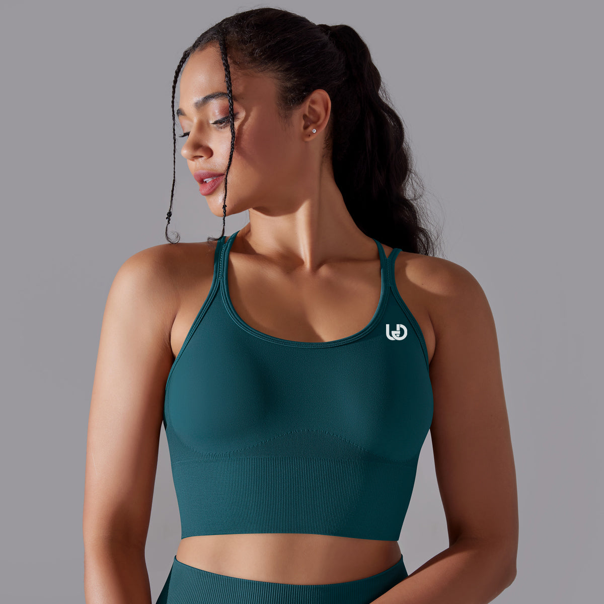 Daisy | Soutien-Gorge de Sport à Bretelles - Vert Foncé 