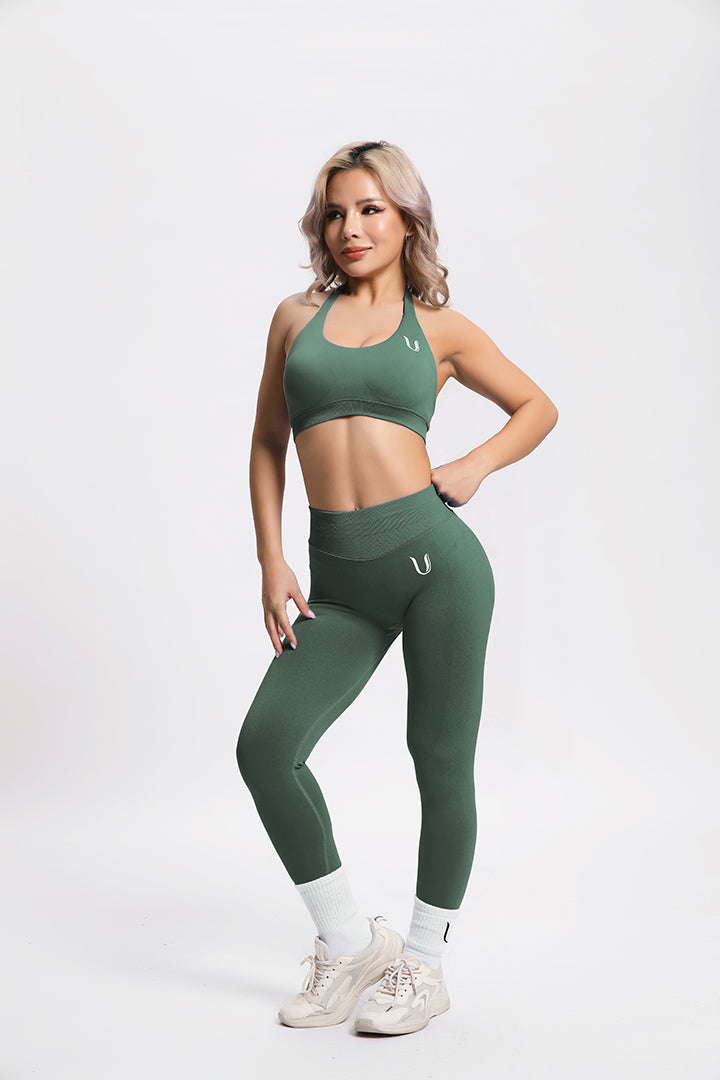 Beau | Legging Haute Performance - Vert