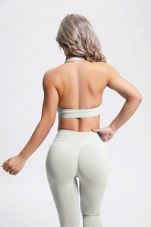 Beau | Halter Support Bra – Elfenbein