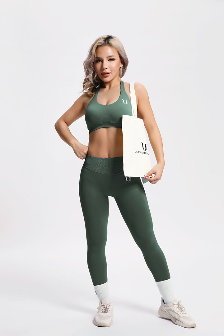 Beau | Legging Haute Performance - Vert