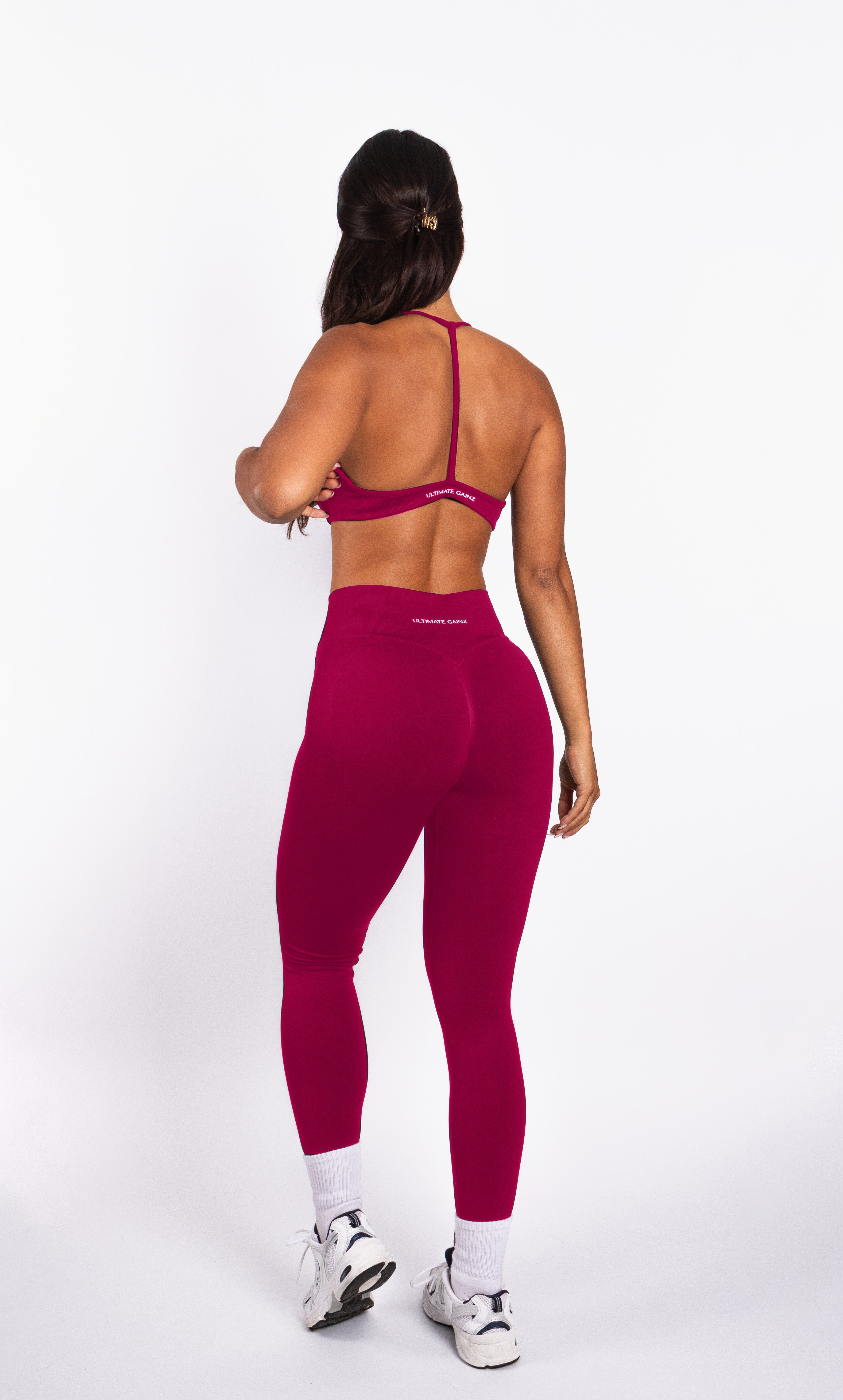 Nova | Legging Sans Couture Gainant – Framboise