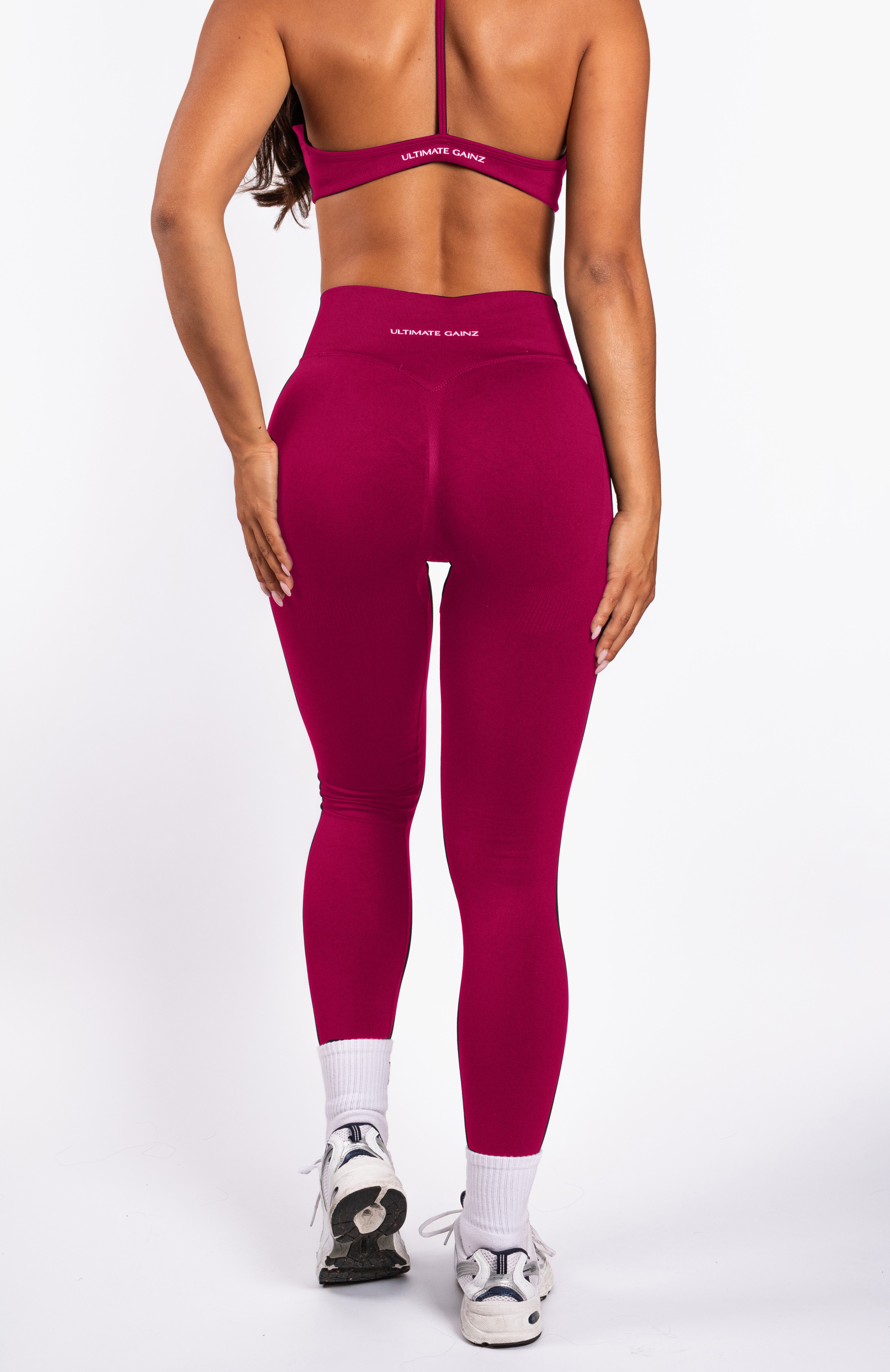 Nova | Legging Sans Couture Gainant – Framboise