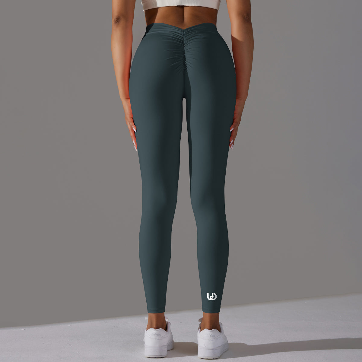 Emma | Leggings Extra Scrunch - Waldgrün