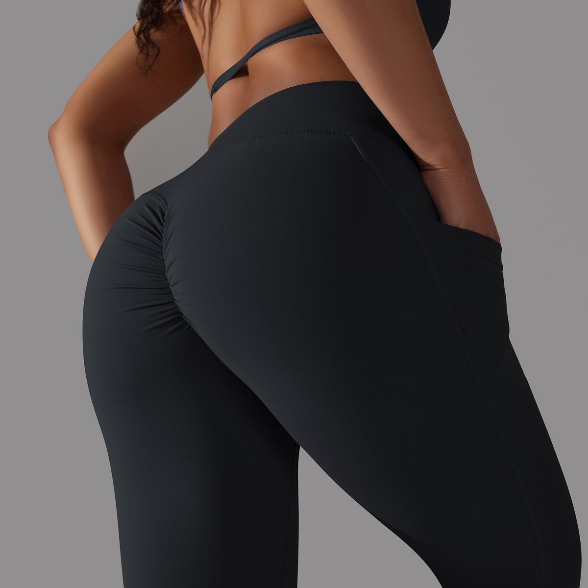 Mila | Leggings Top Set - Schwarz