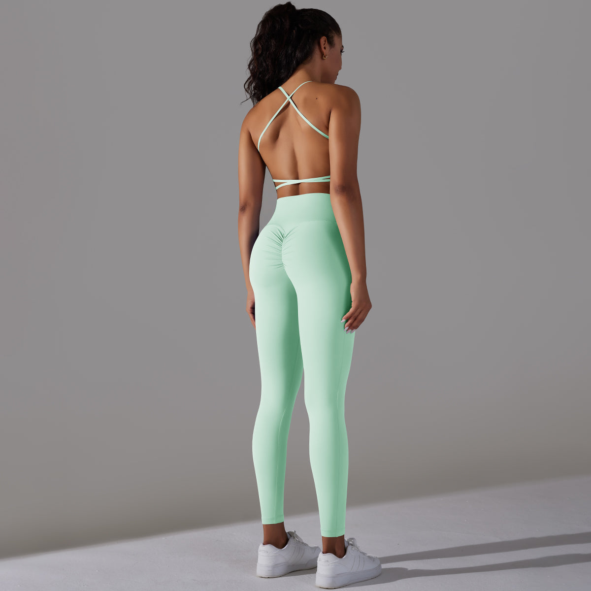 Mila | Leggings Top Set - Grün