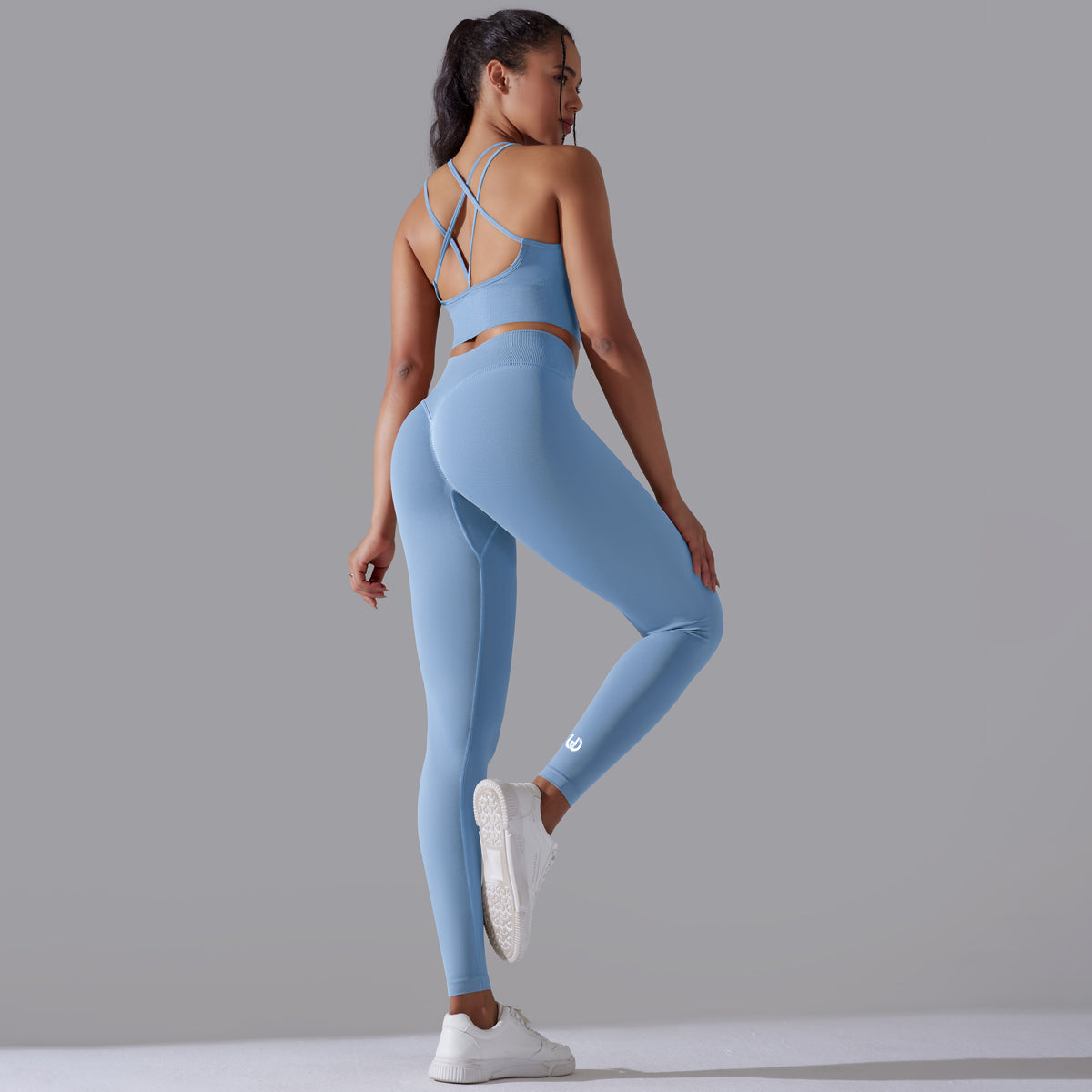 Daisy | Legging Top Set - Himmelblau