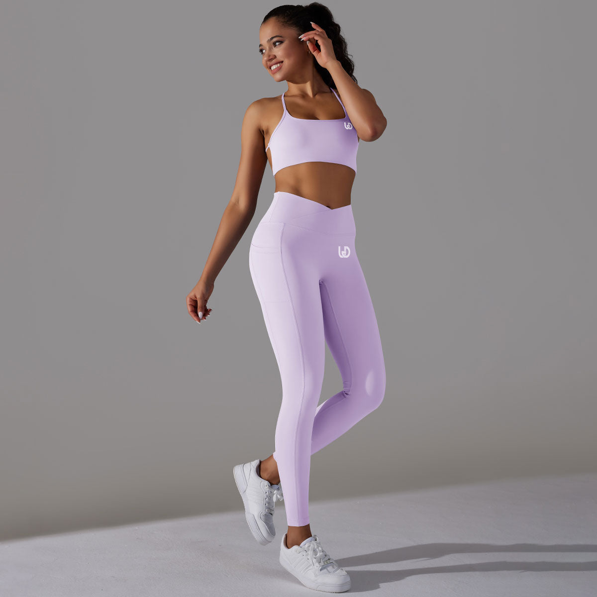 Mila | Leggings Top Set - Rosa