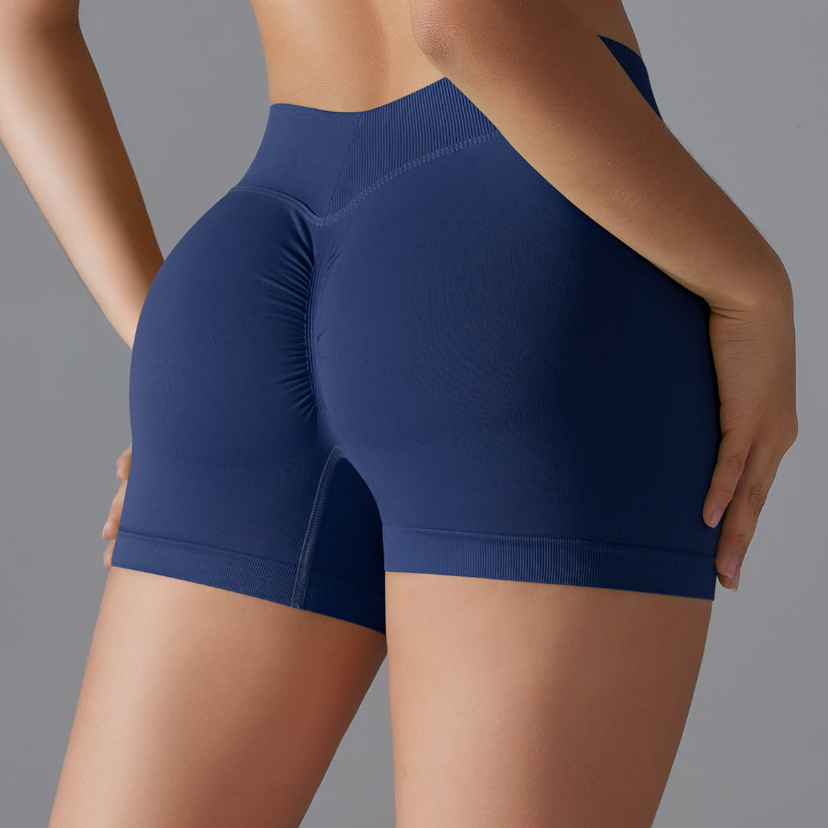 Mila V2 | Scrunch Sport Leggings - ﻿Blau