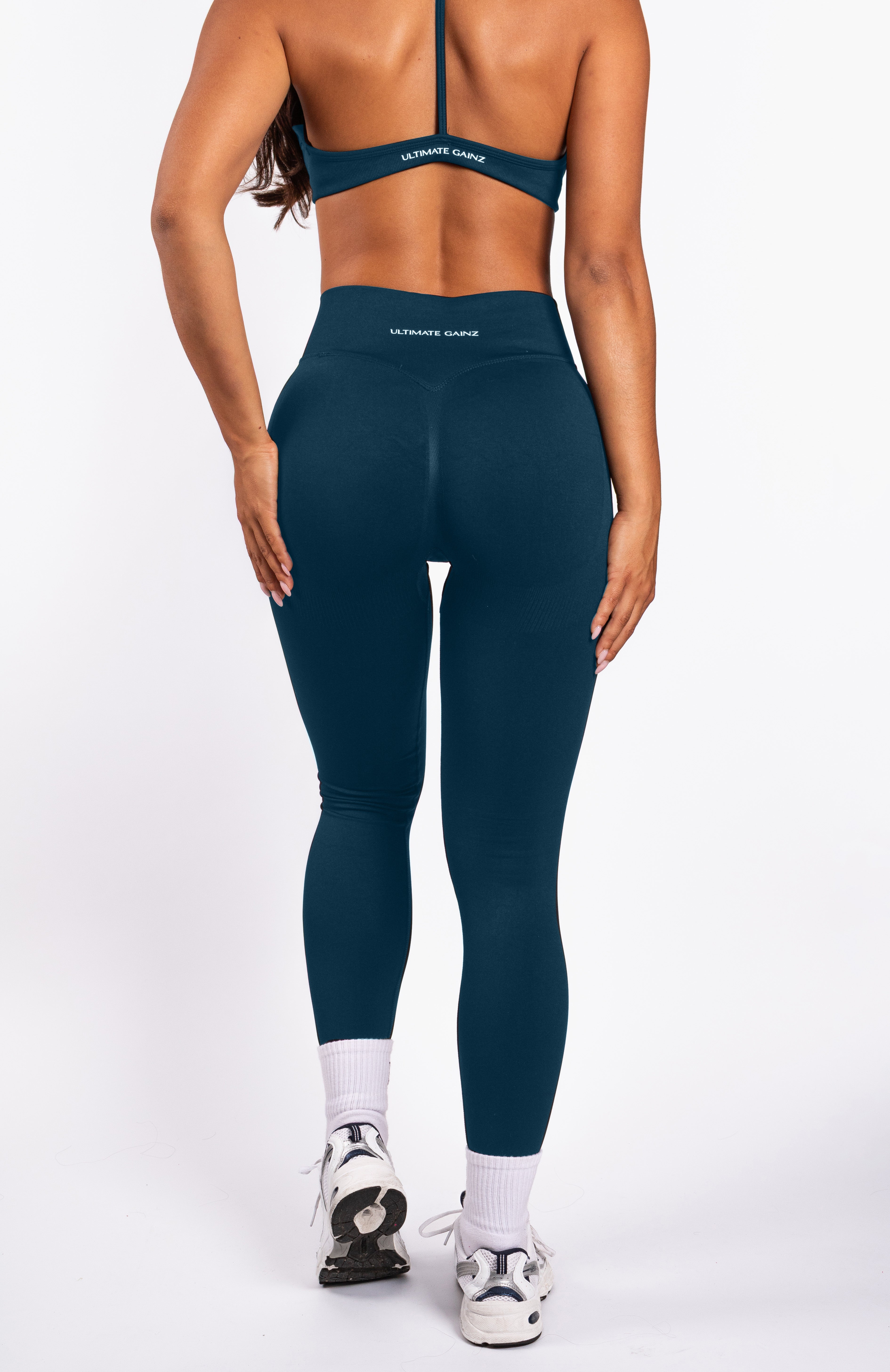 Nova | Formende Seamless Leggings – Blau