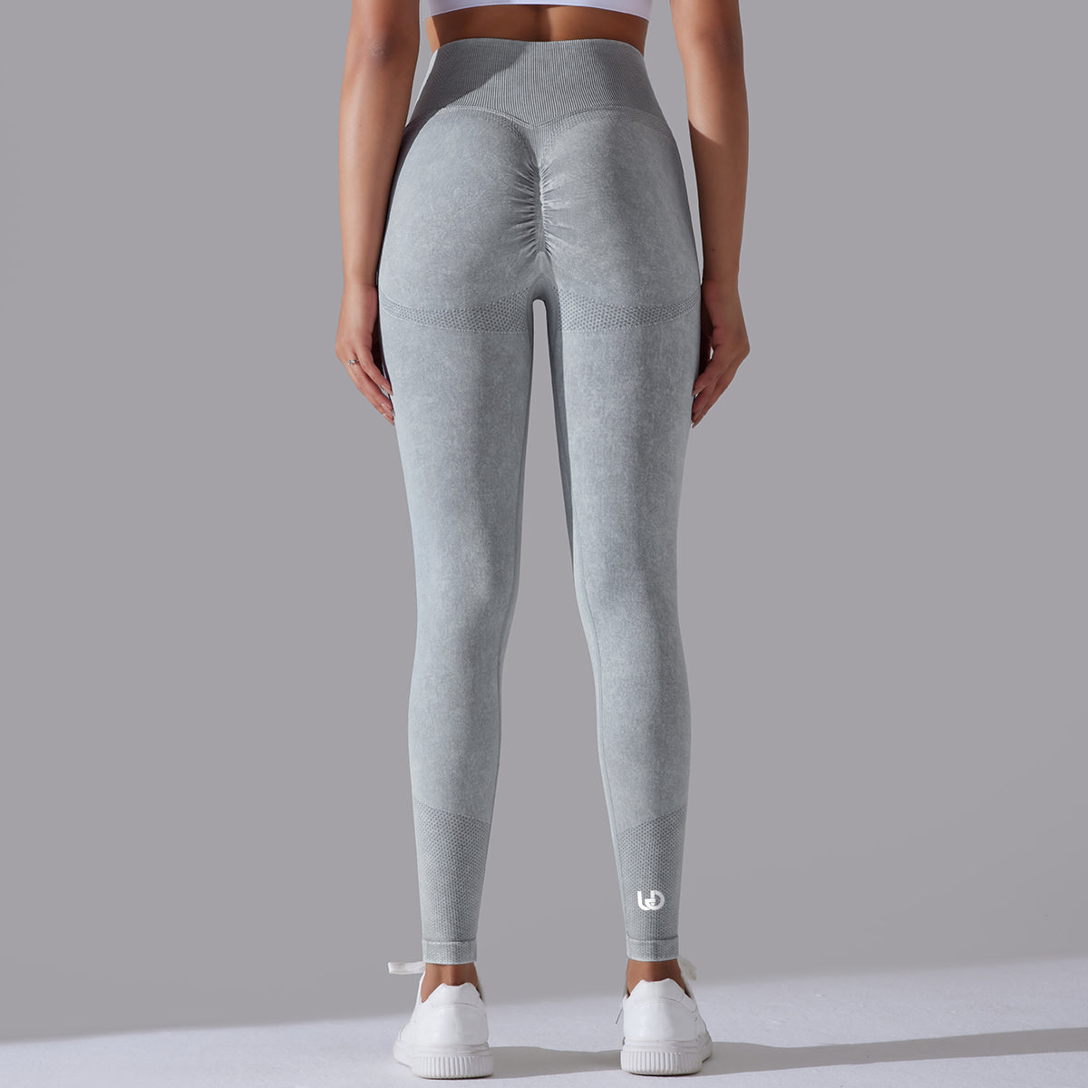 Jane | Legging Repli Motifs - GrisClair