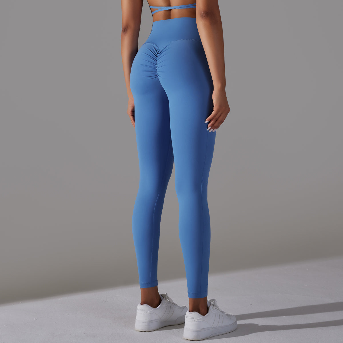 Mila | Legging Top Set - Blau