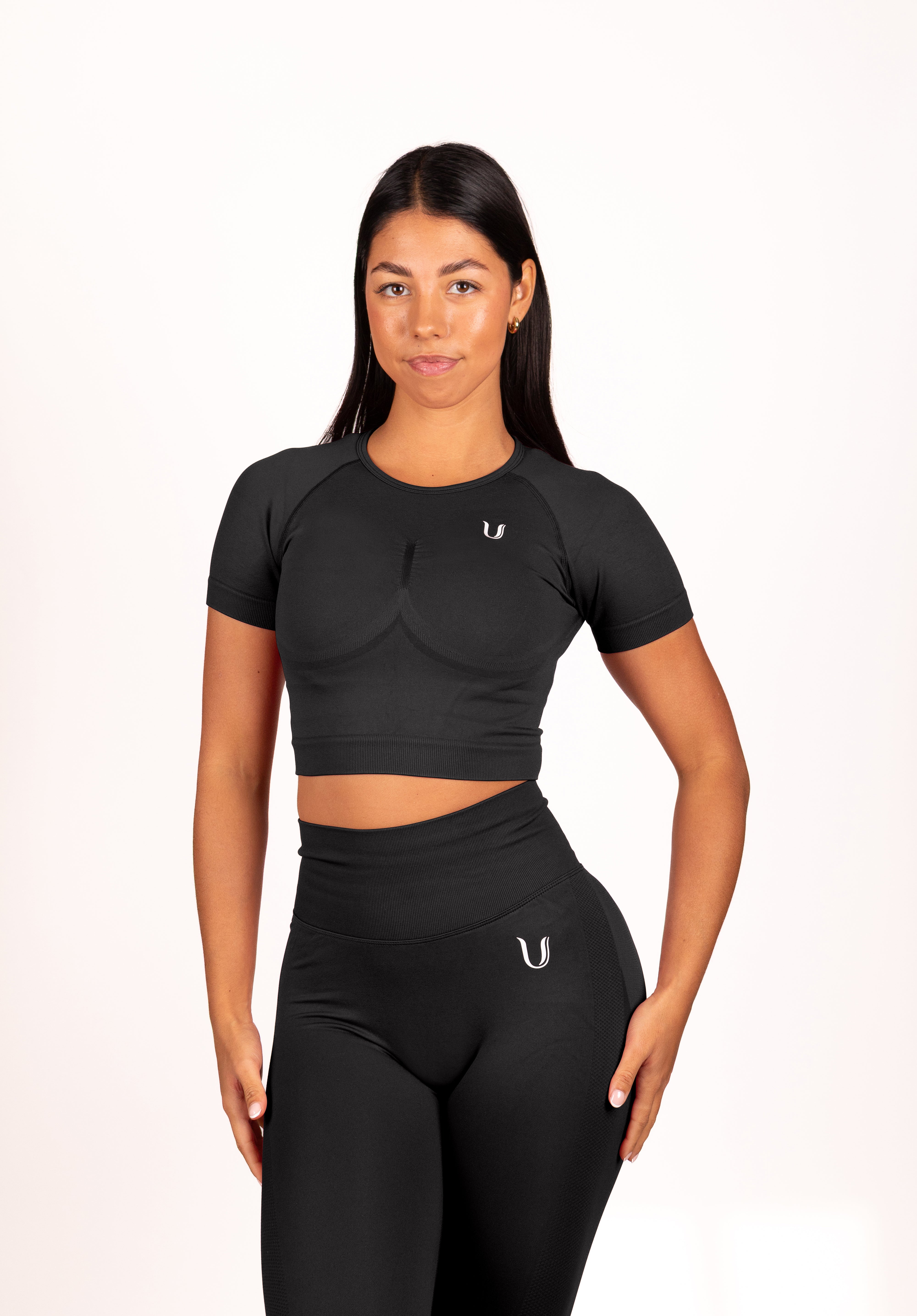 Leonie Top Shirt Zwart - Dames sportkleding afbeelding 6