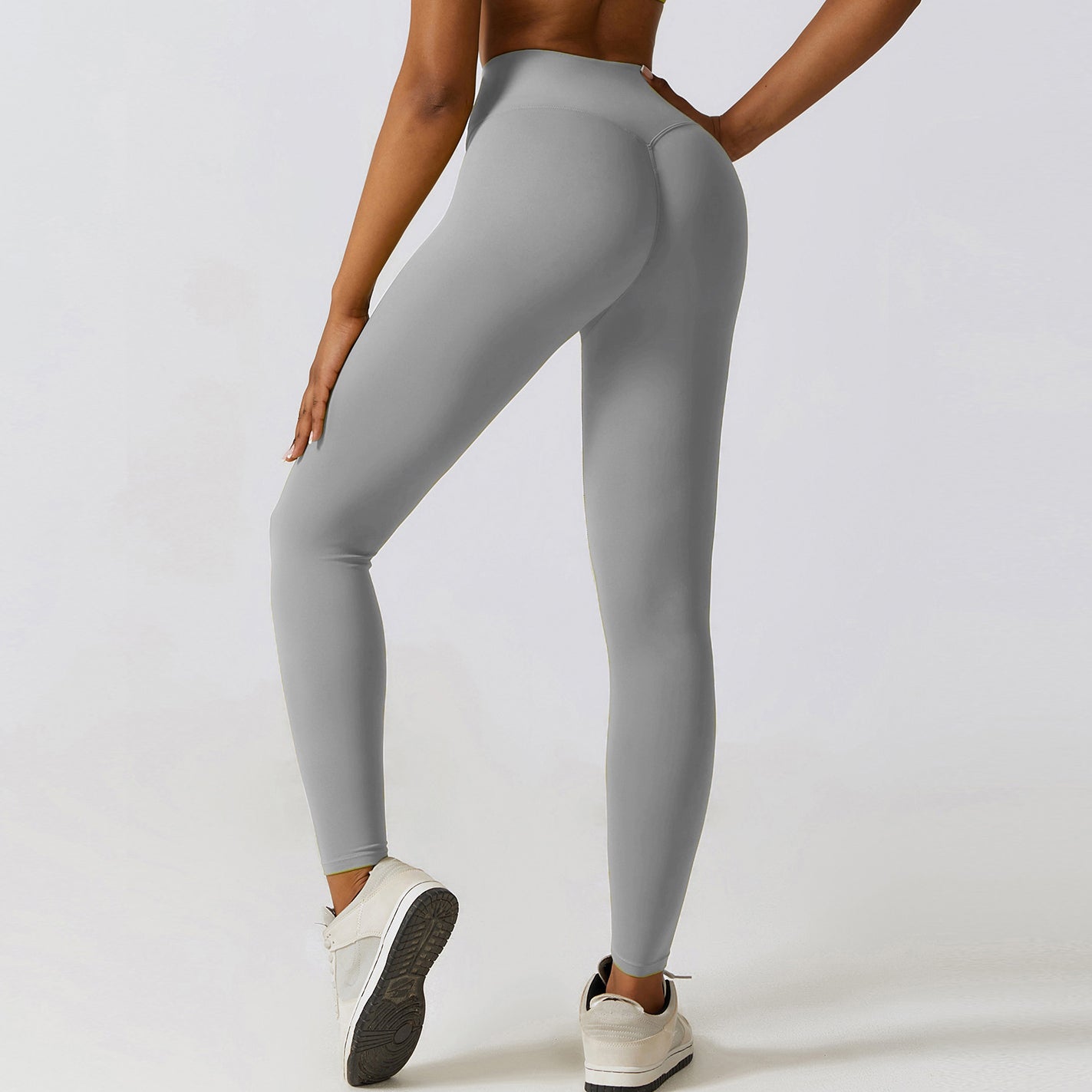 Hailey | Leggings - Hellgrau