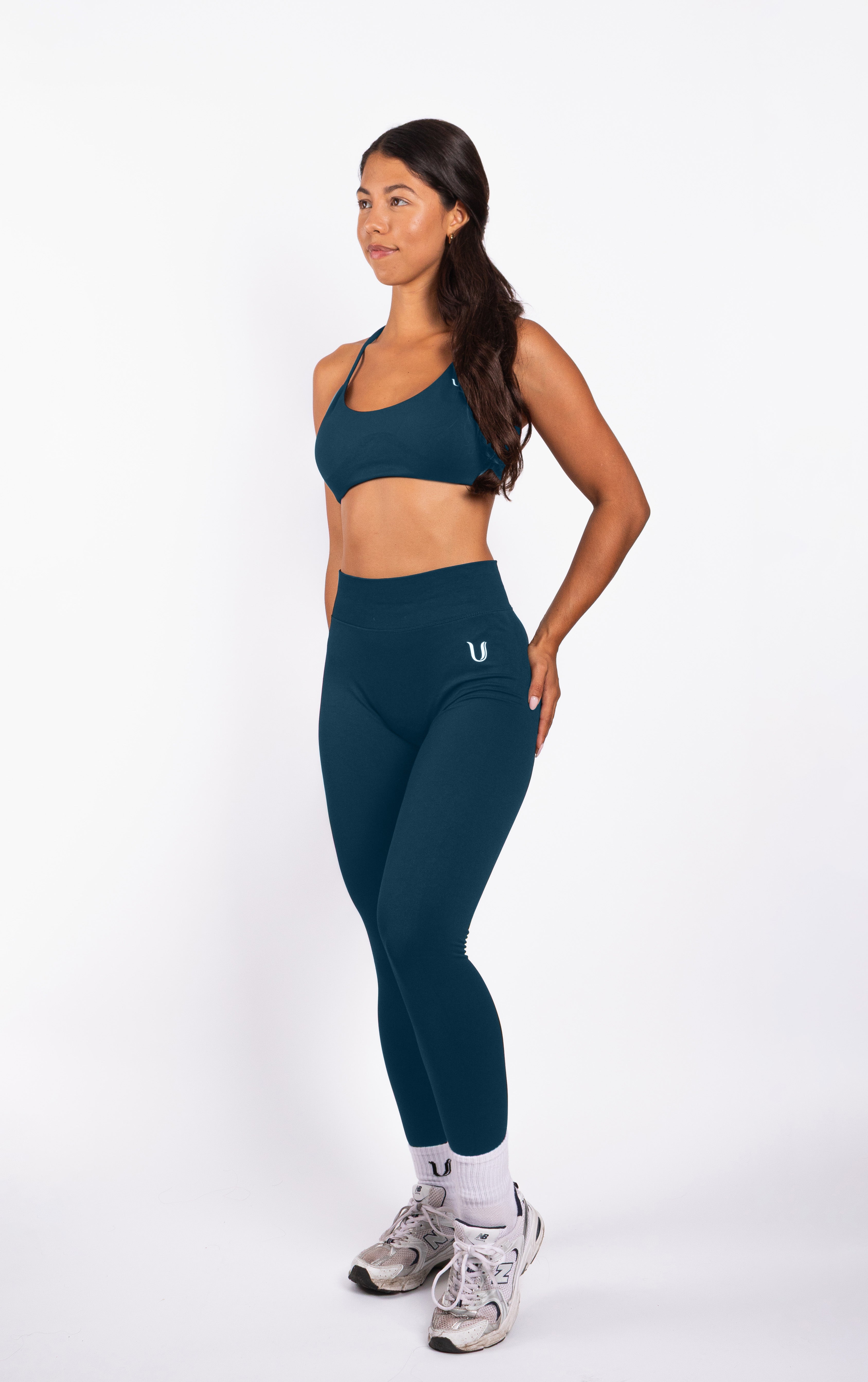 Nova | Brassière Seamless Dos Ouvert – Bleu