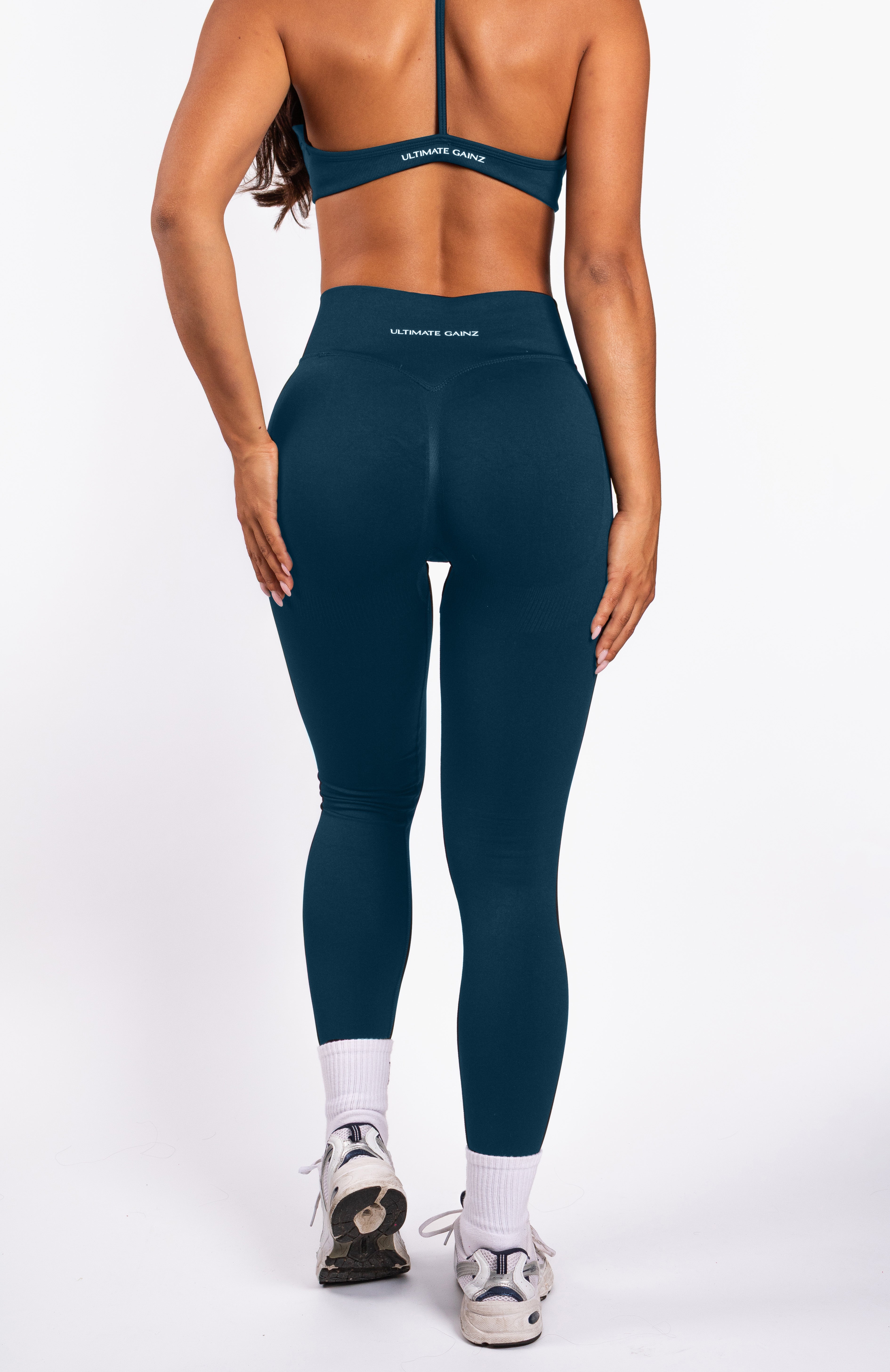 Nova | Formende Seamless Leggings – Blau
