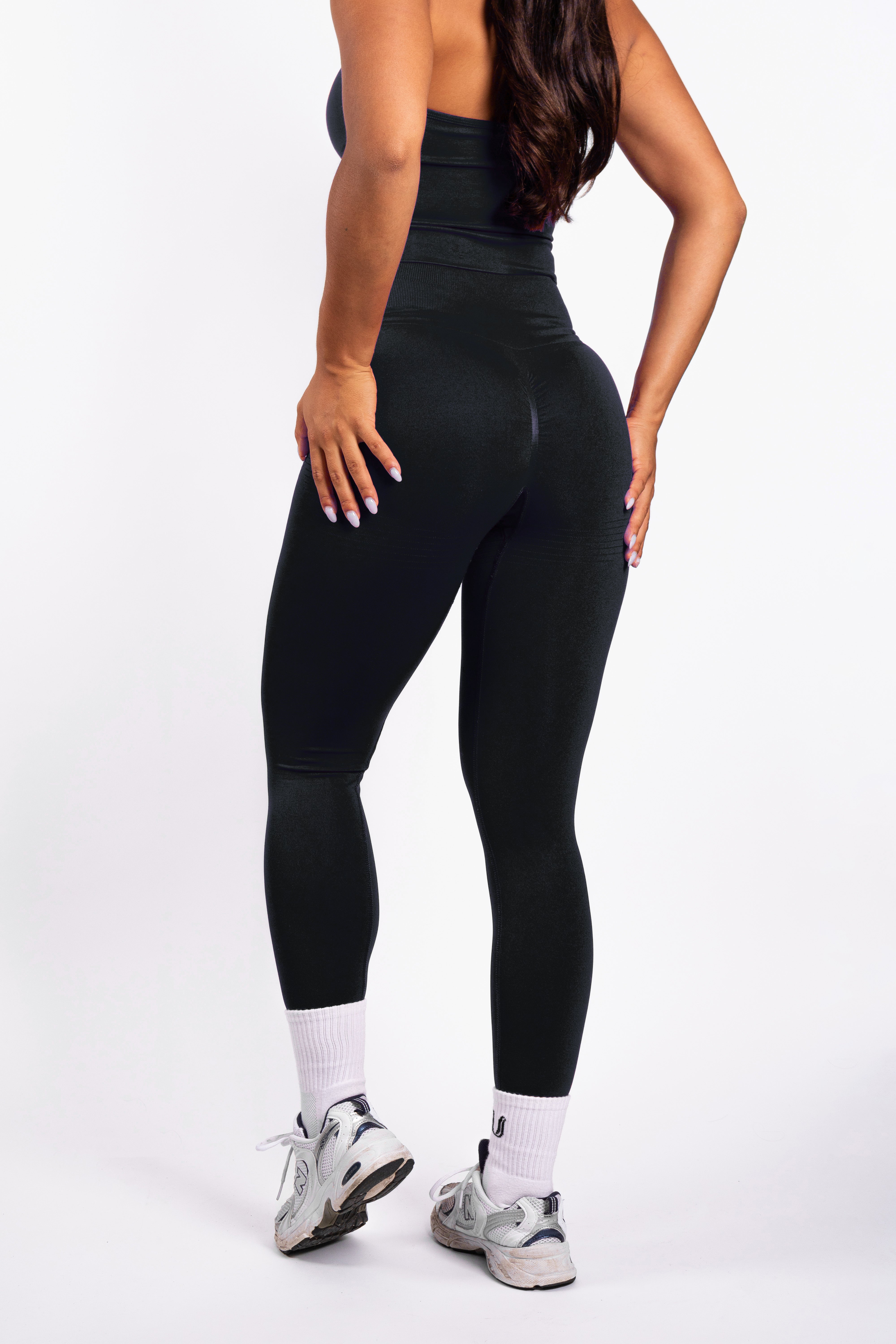 Bibi | Legging Côtelé Seamless – Rouge