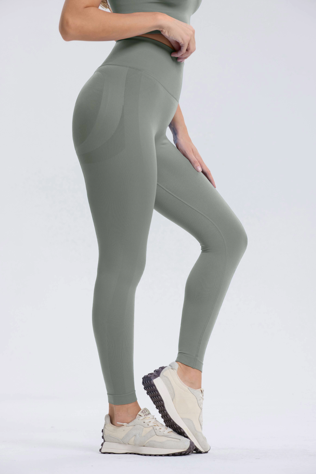 Leonie | Leggings - Grau